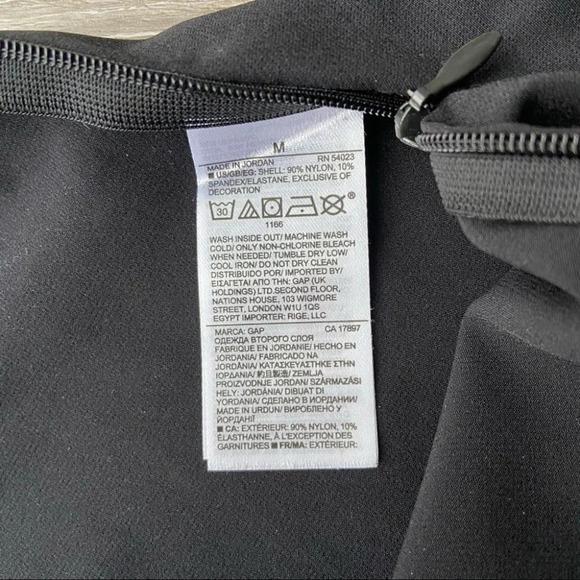 GAP Sculpt  Faux Suede Sleek Zipper Ankle Leggings - Picture 15 of 16